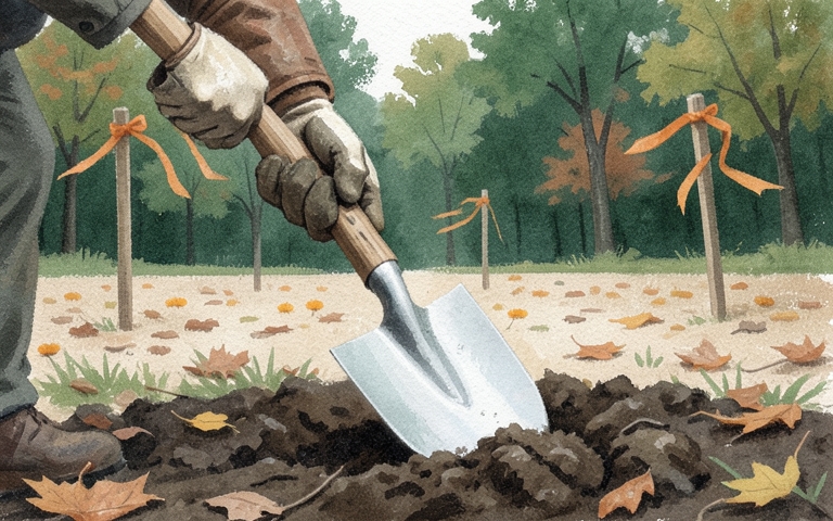 An illustration for this edition's lead story: Permanent Taproom and Patio Break Ground on Ryder Street