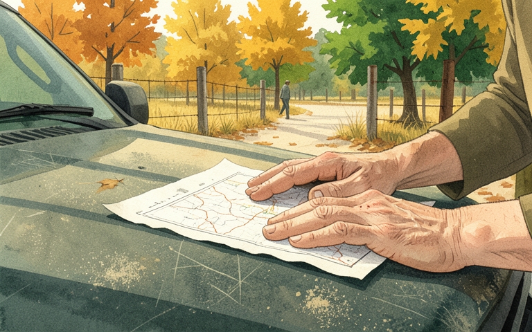 An illustration for this edition's lead story: Free Workshop Demystifies Rural Landowner Rights