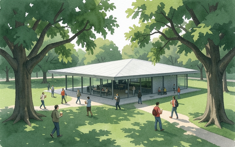 An illustration for this edition's lead story: Dozens of Independent Roasters Pouring All Weekend