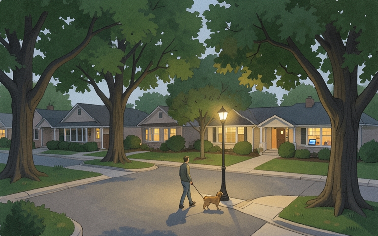 An illustration for this edition's lead story: Overnight 311 Calls Moving Online Starting Next Week