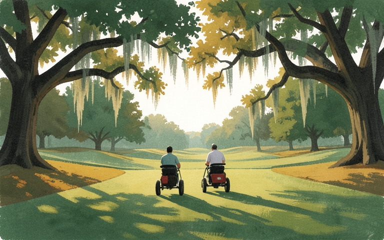 An illustration for this edition's lead story: City Nears Agreement to Preserve Historic Muny Parkland