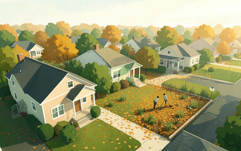 An illustration for this edition's lead story: Delinquent Land Auction Returns 15 Parcels to County Rolls