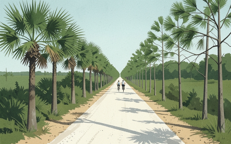 An illustration for this edition's lead story: Rail Trail Group Previews Trailhead Plans Tomorrow Evening