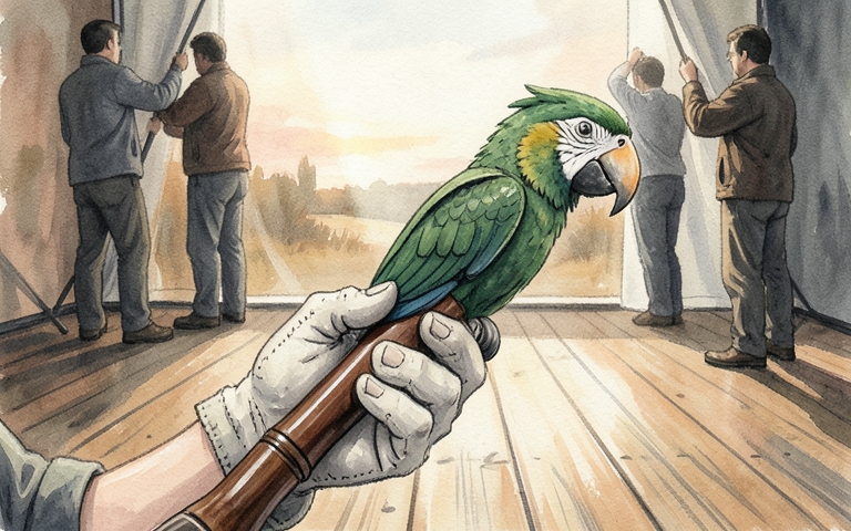 An illustration for this edition's lead story: Youth Theater Opens Tonight with Mary Poppins Jr.