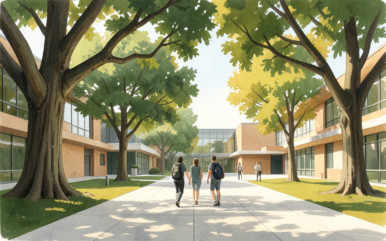 An illustration for this edition's lead story: Bullis Middle School Scores Top-Ten Statewide Ranking