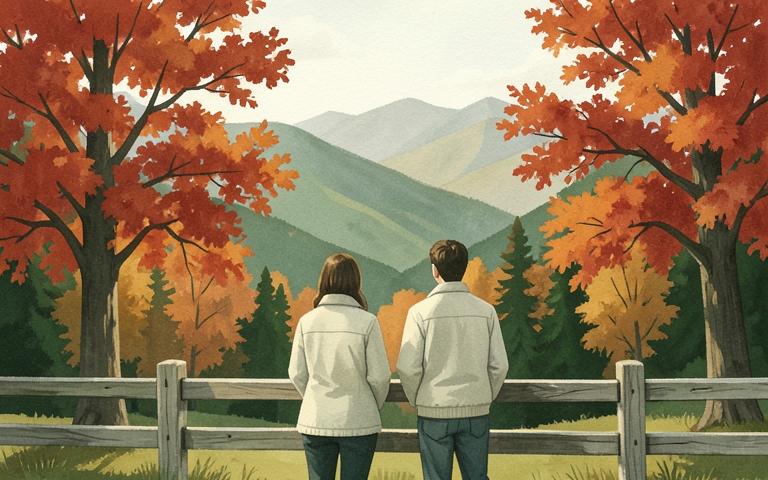 An illustration for this edition's lead story: Over 4,600 Mountain Acres Cleared for Public Park Expansion