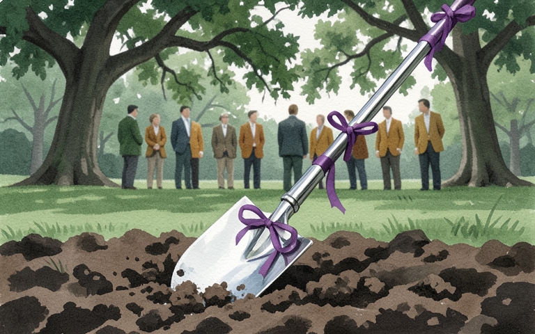 An illustration for this edition's lead story: A Permanent Westbank Home for Femme Fatale