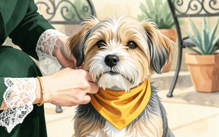 An illustration for this edition's lead story: Shelter Pups Take the Runway to Find Forever Homes