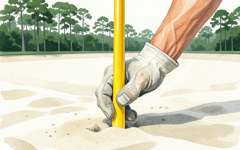 An illustration for this edition's lead story: Ground Breaks on 4,000 New Homes and a Sand-Bottom Lagoon