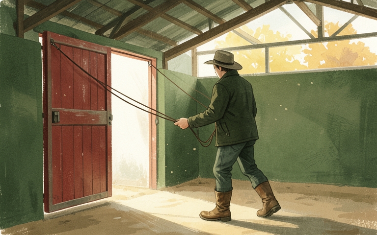 An illustration for this edition's lead story: High School Rodeo Action Fills the Arena This Weekend